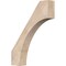 Ekena Millwork 5 1/2"W x 28"D x 36"H Westlake Smooth Knee Brace, Douglas Fir BRC06X28X36WTL00SDF - alternate 1
